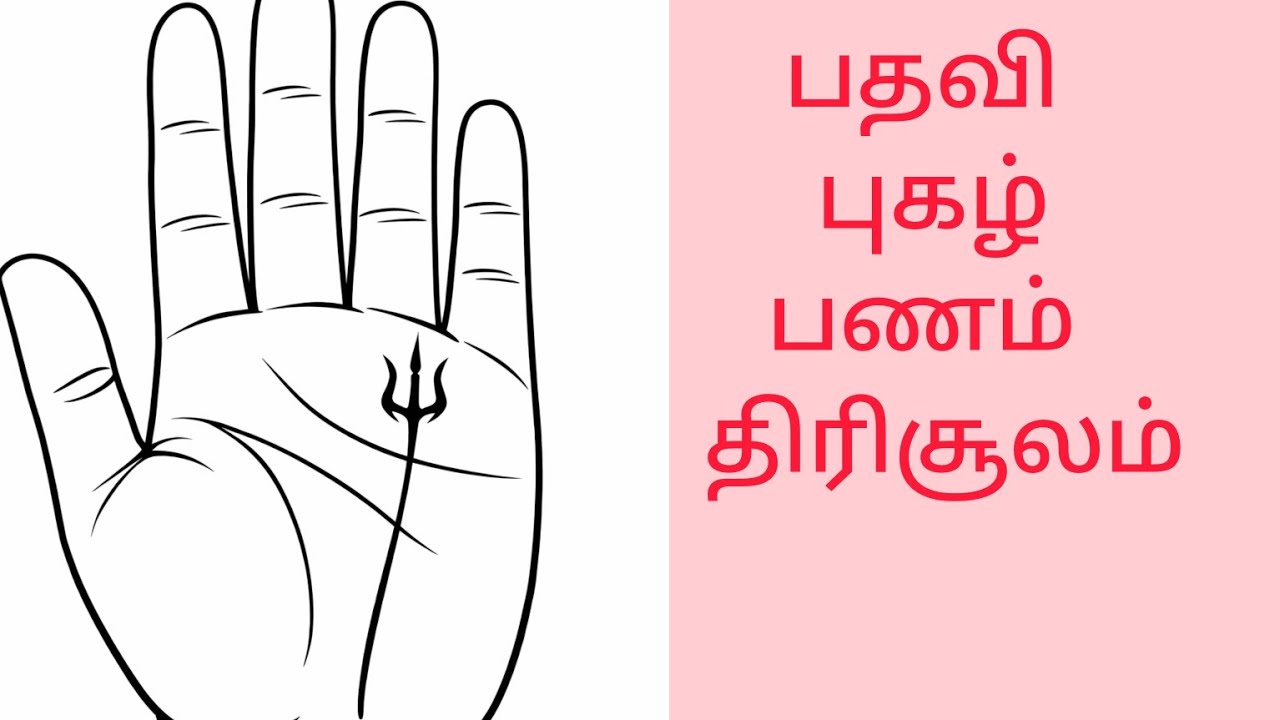 பதவி புகழ் பணம் திரிசூலம் மூன்று வளர்ச்சி அதிர்ஷ்டக் குறிகள்ll palmistryvideo llastrology 