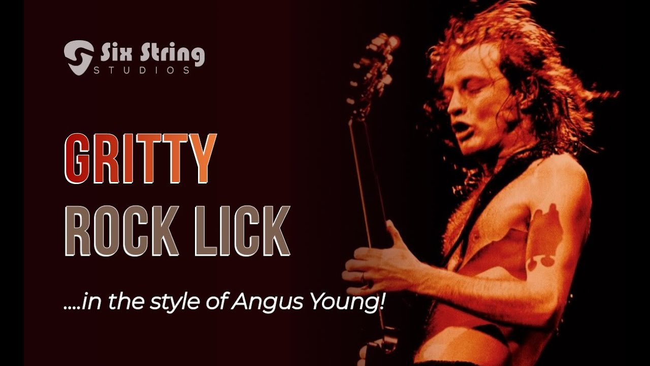 Quick Lick #8 - Angus Young flavoured Gritty Rock Lick