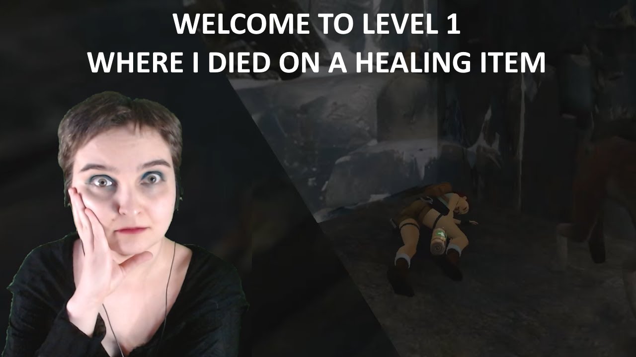 Playing Tomb Raider I for the first time part 1 - My biggest enemy is my feet