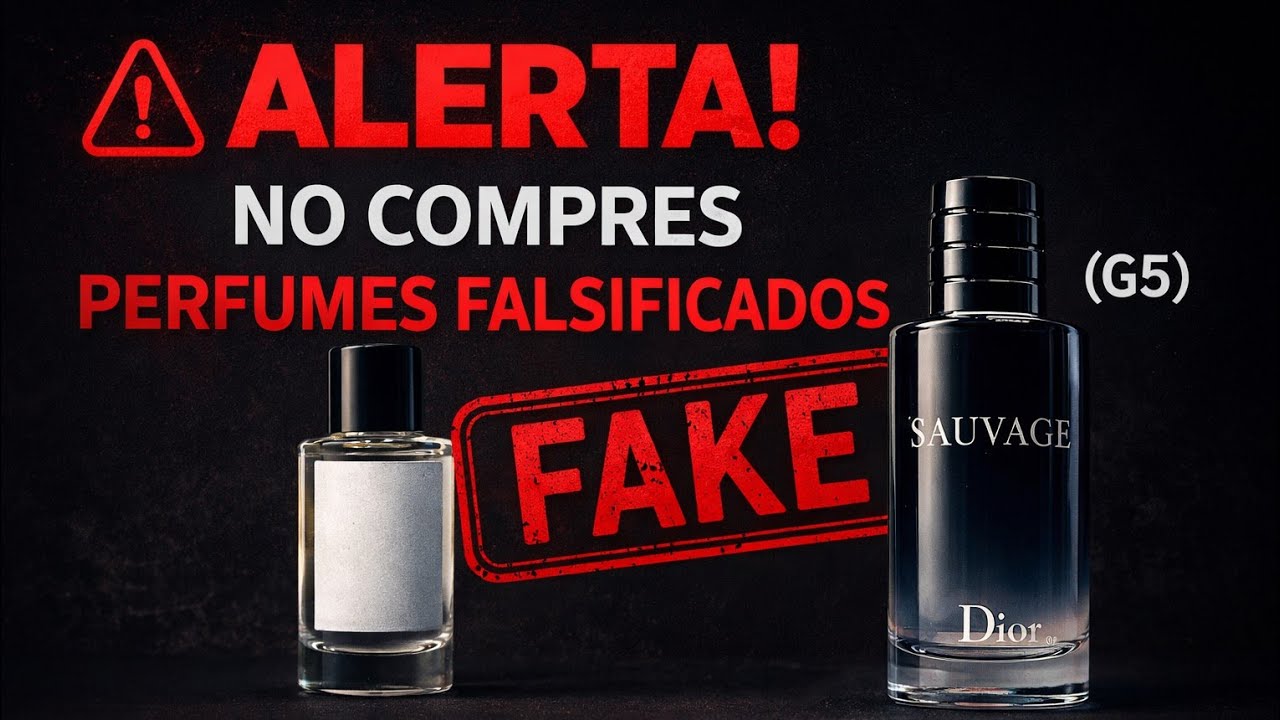 ALERTA! CUIDADO AL COMPRAR PERFUMES. No comprar G5