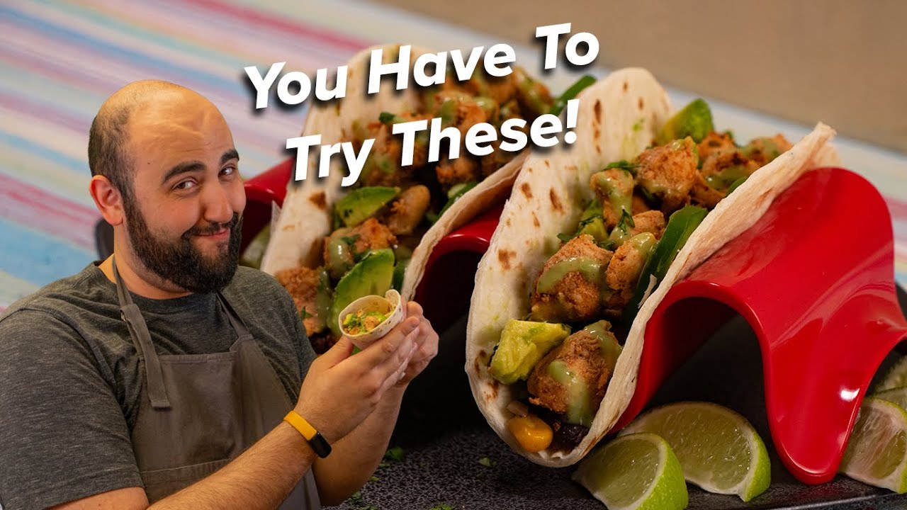 These Are The TASTIEST Chili Lime Chicken Tacos!