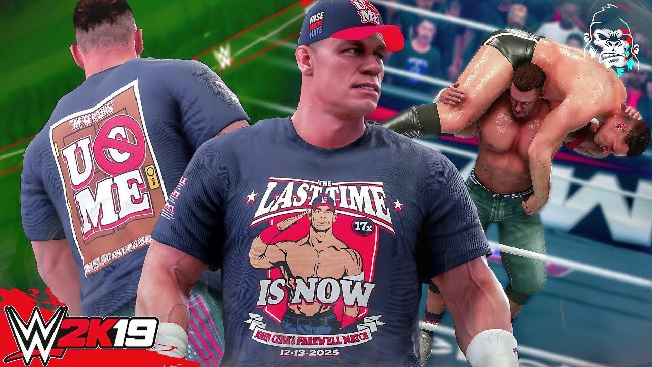 Последний матч Джона Сины в WWE 2K19 | Новые моды для WWE 2K19