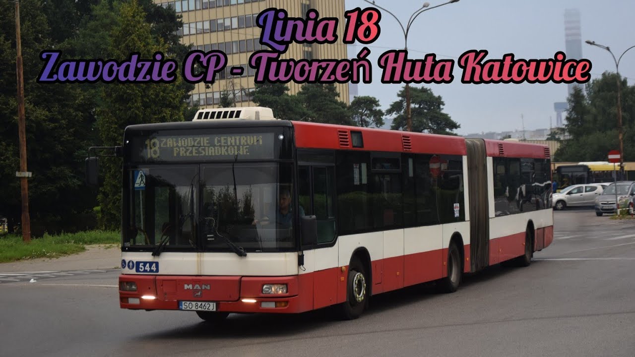 MAN NG313 #544 - PKM Sosnowiec Linia 18