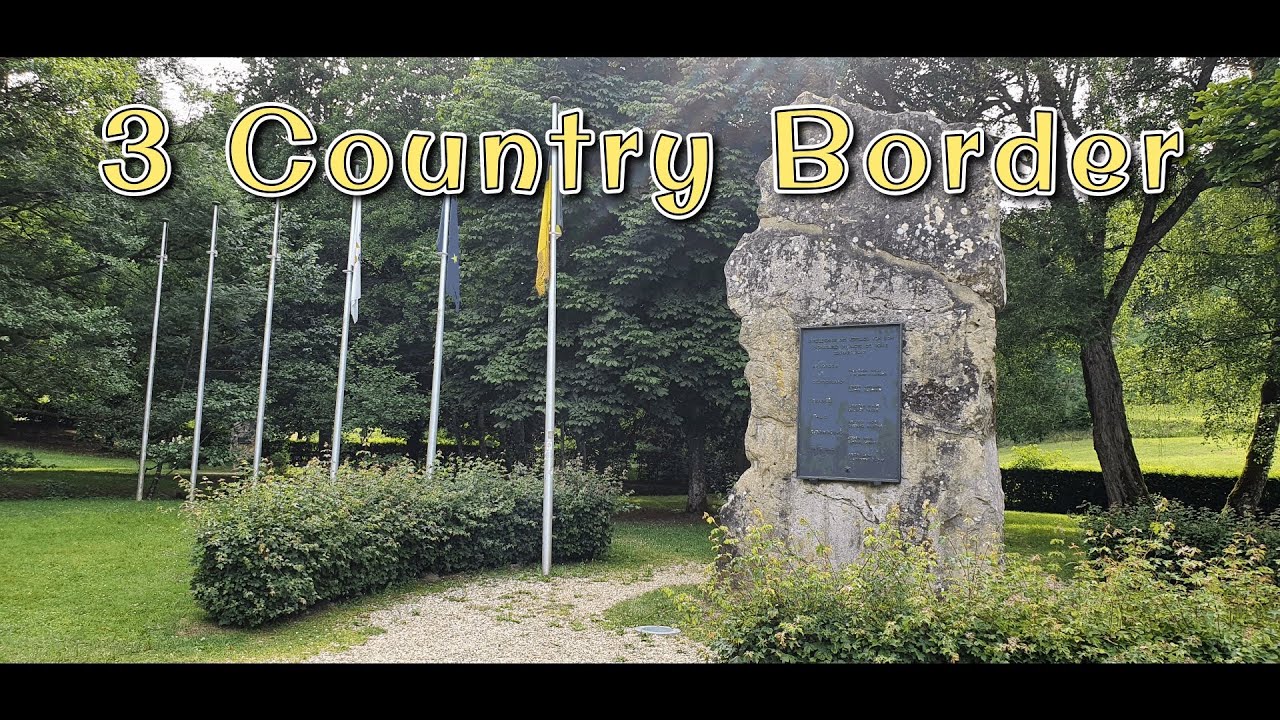 European 3 Country Border Belgium/Germany/Luxembourg