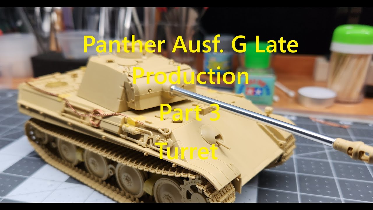 Panther Ausf. G, Late Production, Part 3, Turret and Cables