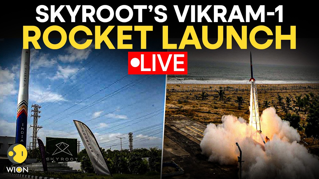 Vikram-1 Launch LIVE: India Makes History As Private Vikram-1 Rocket Launches | WION