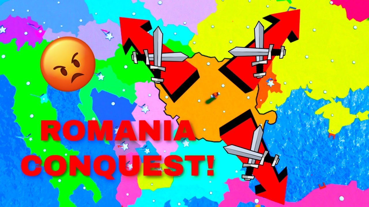 CONTROLING THE WORLD AS ROMANIA! (Control Europe - Roblox)