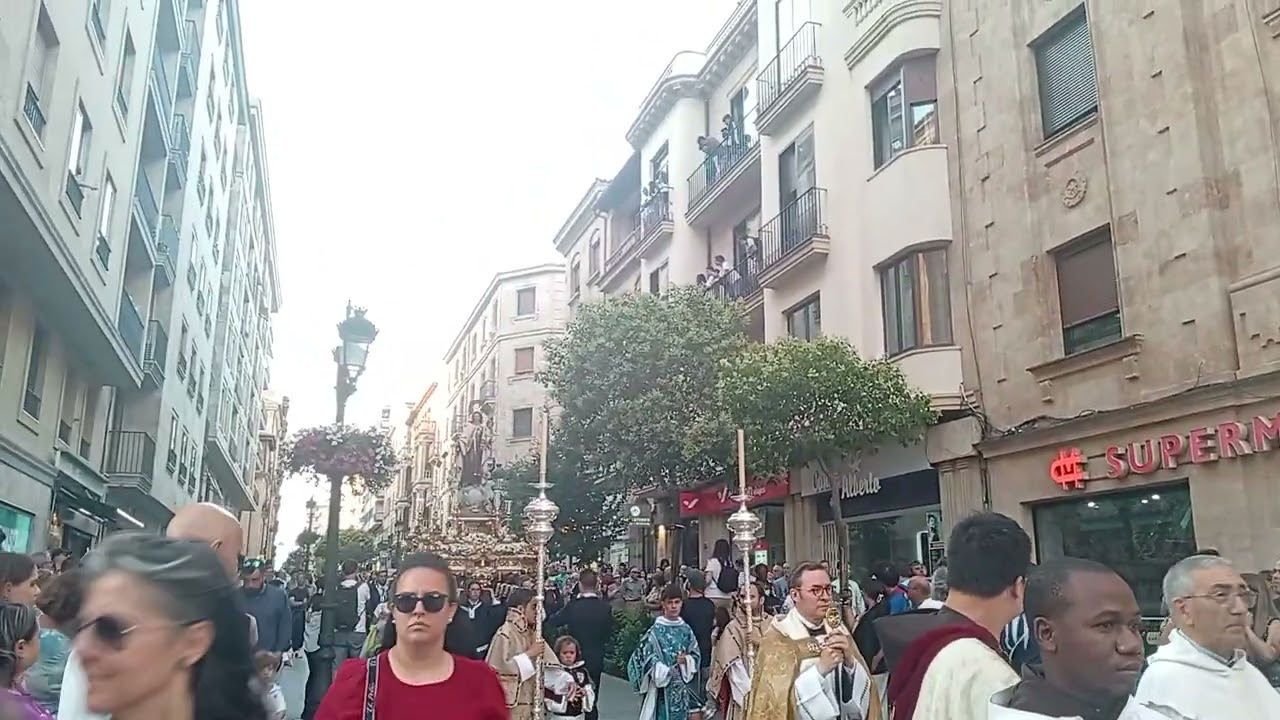 Procesión de la virgen de carmen Salamanca 2025