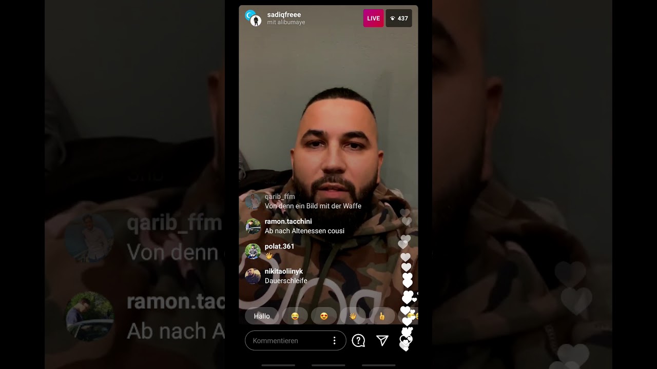 SadiQ live mit Ali bumaye