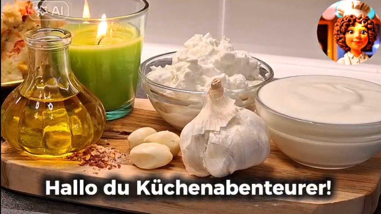 🌿 🥛Joghurt-Quark-Kräuter-Dip mit Knoblauch 🧄  frisch, cremig & lecker 😋