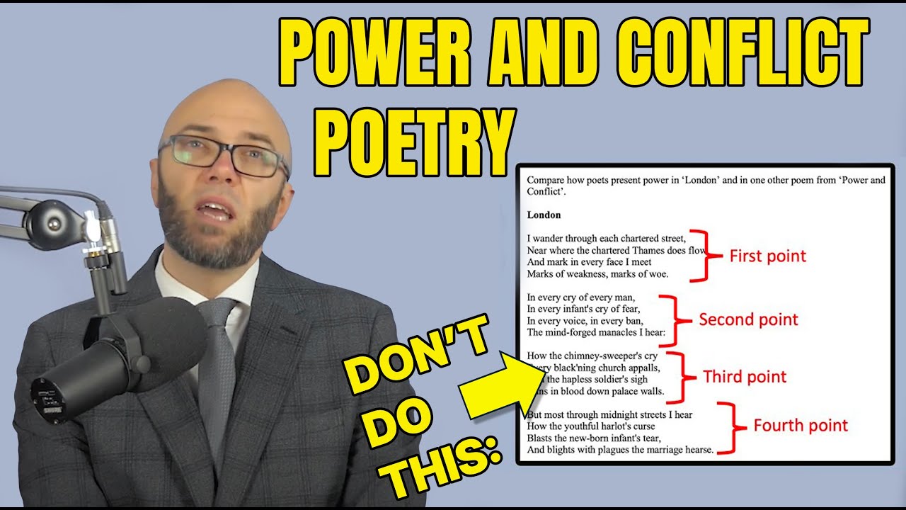 How to Structure Your 'Power and Conflict' Poetry Analysis