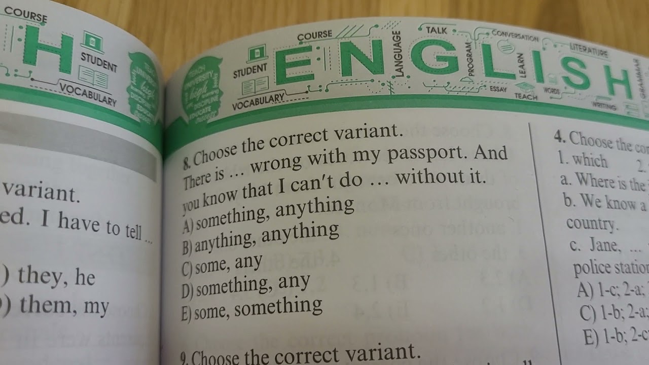 The Pronoun . Test 3,4