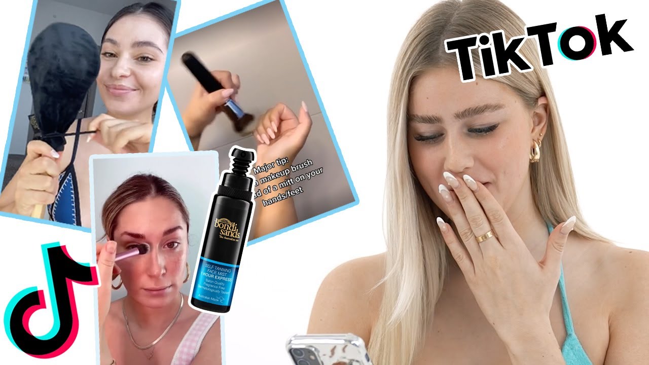 Sophadophaa Reacts to TikTok Tanning Hacks | Bondi Sands