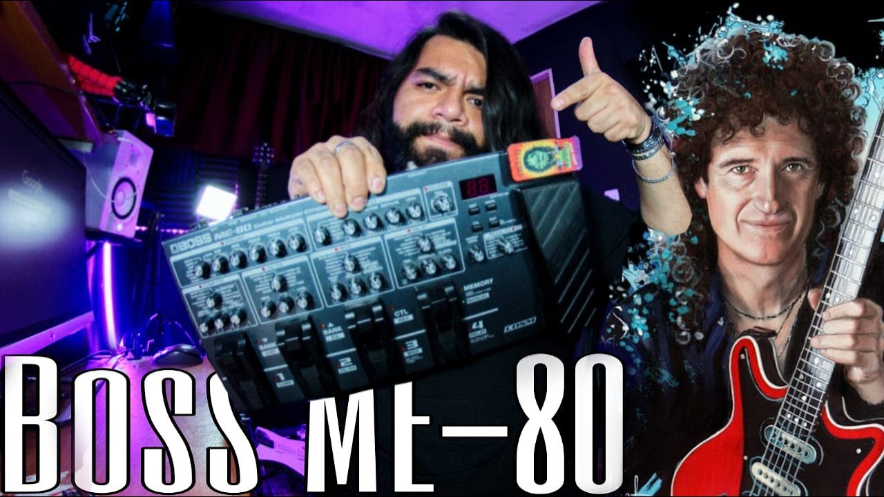 Queen - Emulando el tono de Brian May [Boss ME-80]