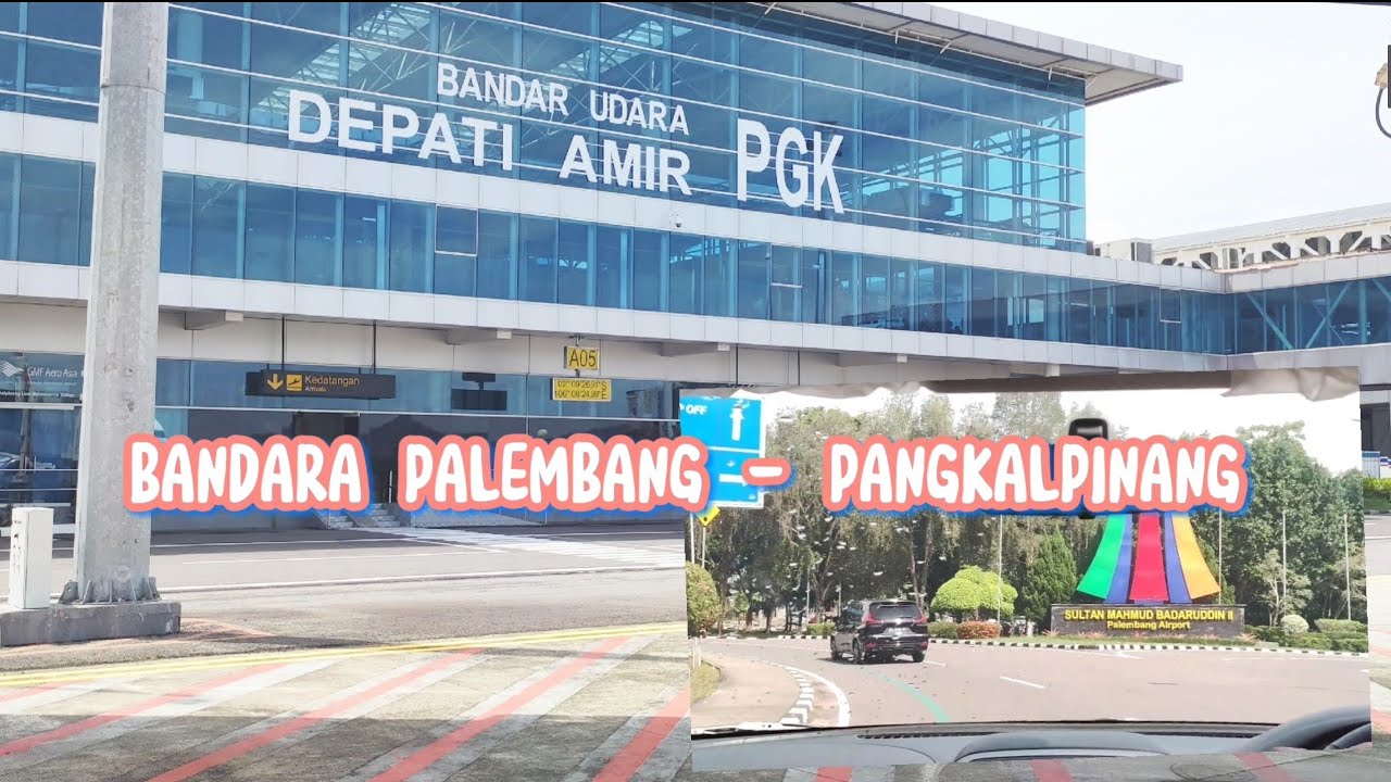 BANDARA PALEMBANG MENUJU PANGKALPINANG - MUDIK BANGKA #pesawat #palembang #pangkalpinang #32