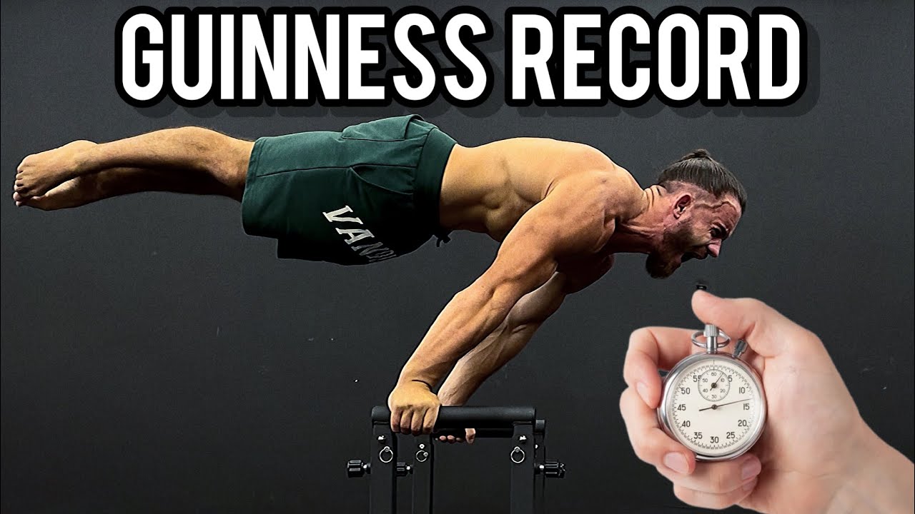 Day 6. Road to the GUINNESS WORLD record. FUll PLANCHE hold
