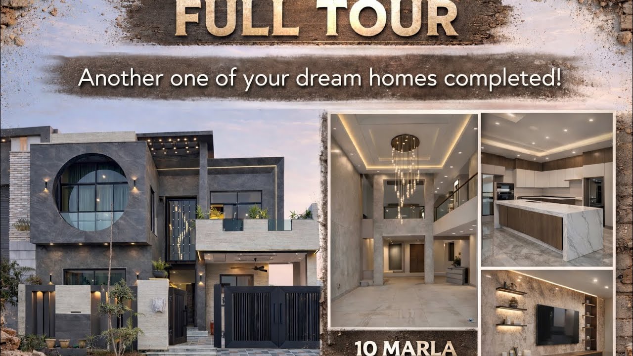 Full Tour | 10 Marla House | Designer House￼ | Double Highted House | Haven Property Center | 