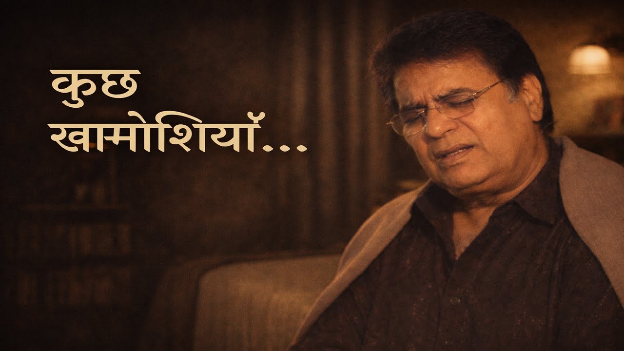 कुछ खामोशियाँ… | दर्द भरी हिंदी ग़ज़ल | 90s Ghazal Vibes | Ehsaas VerseAI