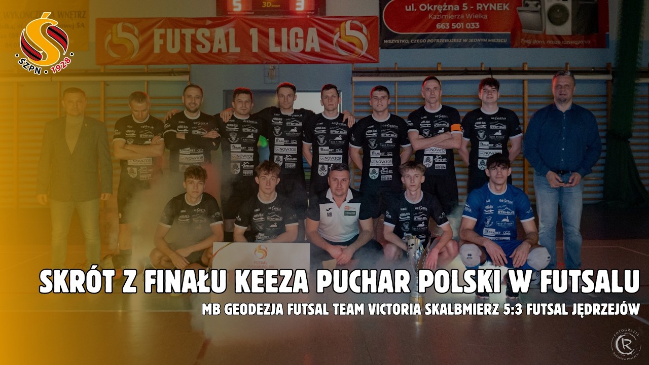 MB Geodezja Futsal Team Victoria Skalbmierz triumfatorem KEEZA Okręgowego Pucharu Polski w futsalu