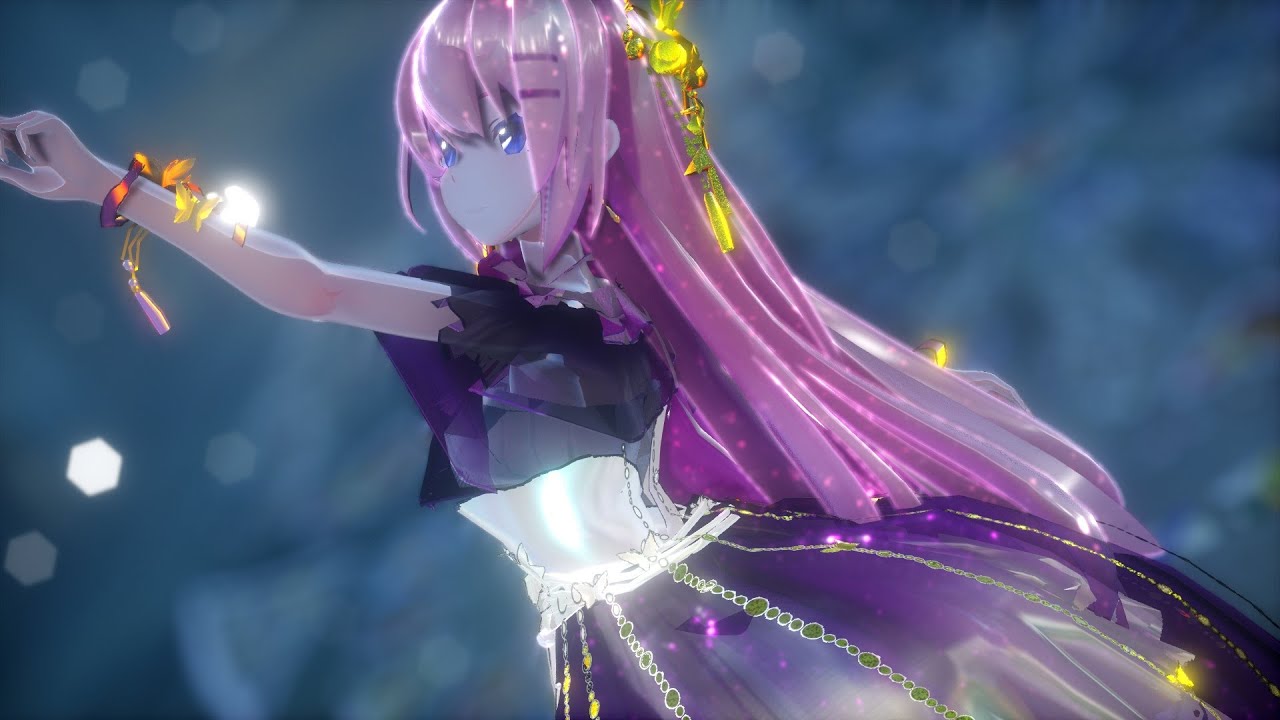 【MMD】 蜜月アン・ドゥ・トロワ / Un・Deux・Trois 【Sour式巡音ルカ】 *Flashing Warning*