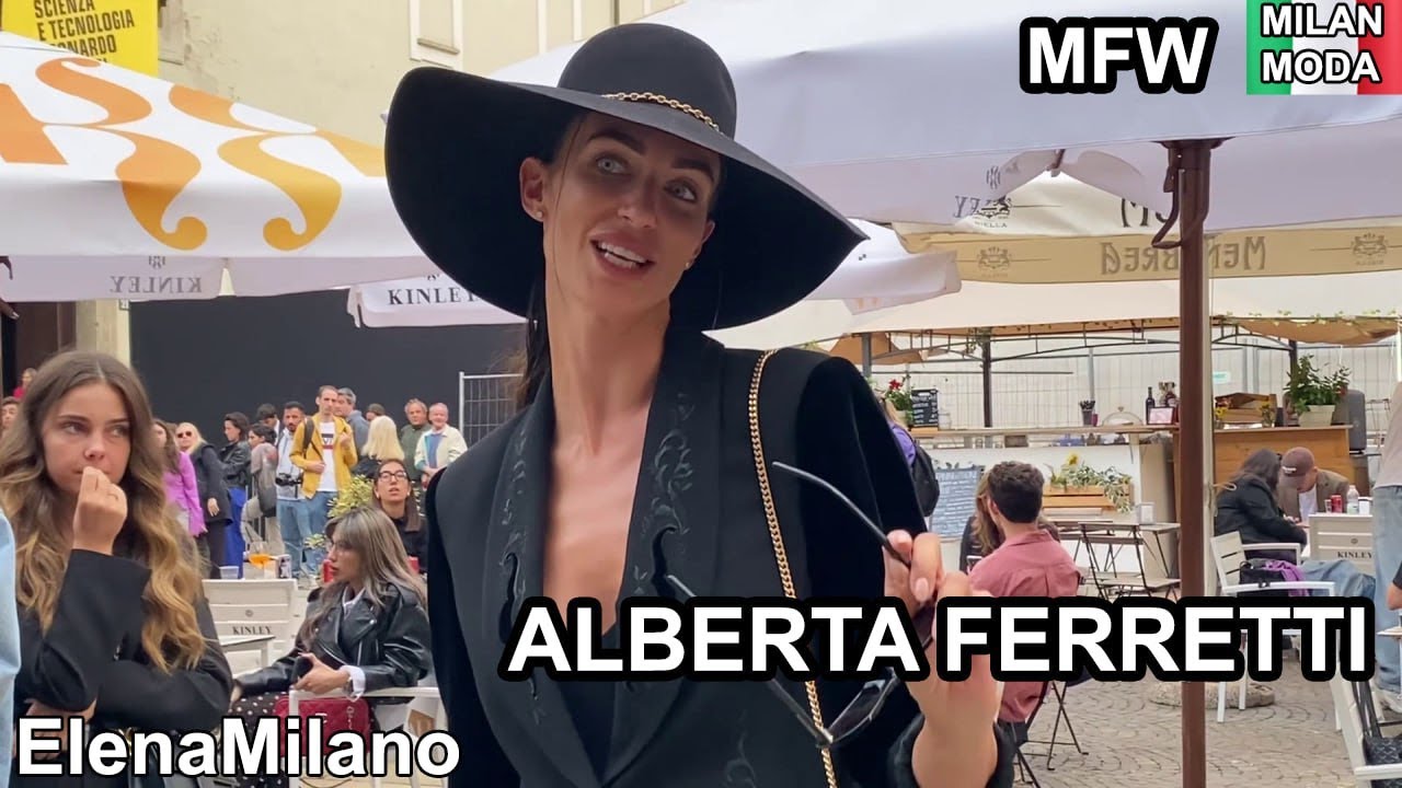 Alberta Ferretti Fashion Show mfw 2025  🇮🇹 #italy #milan #mfw