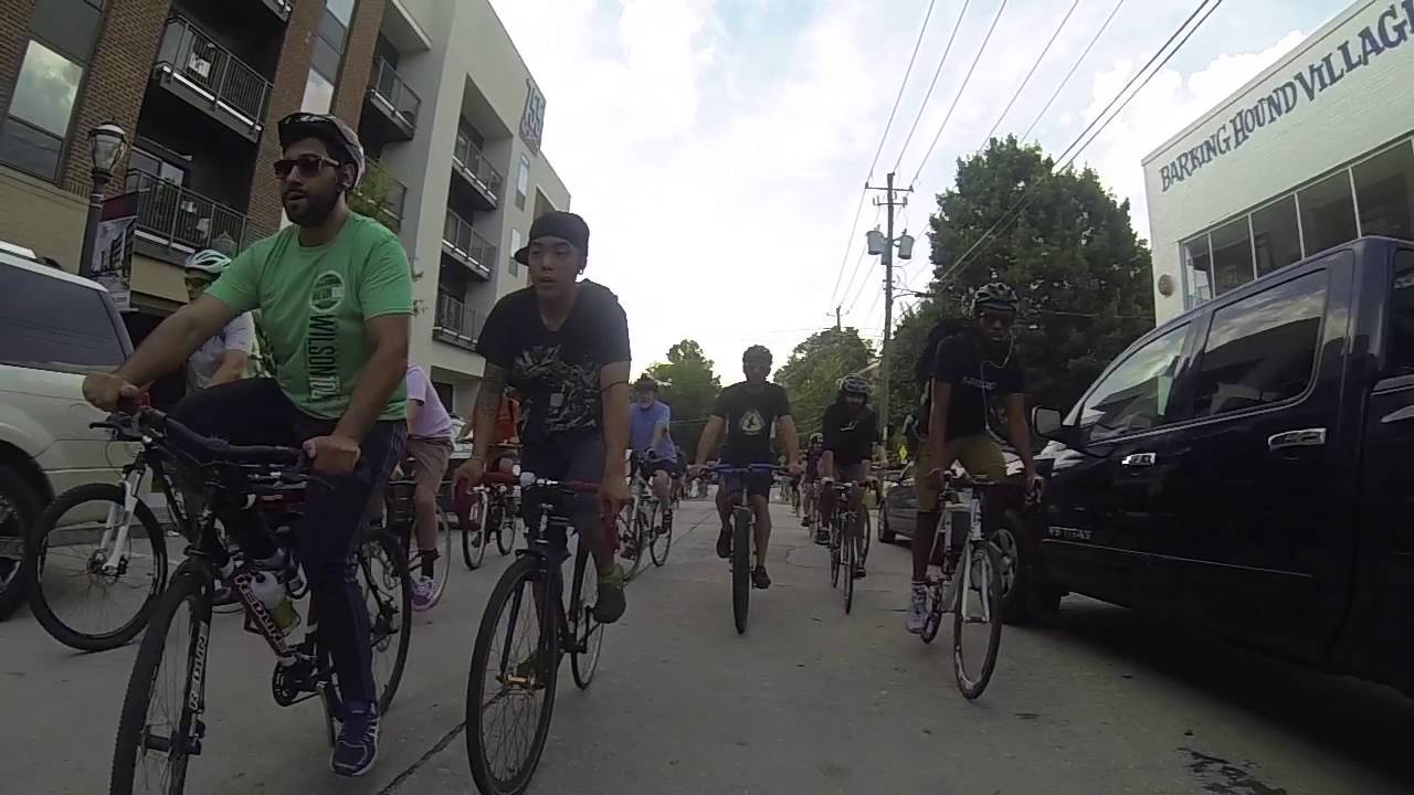 Critical Mass Atlanta Ride June 2016