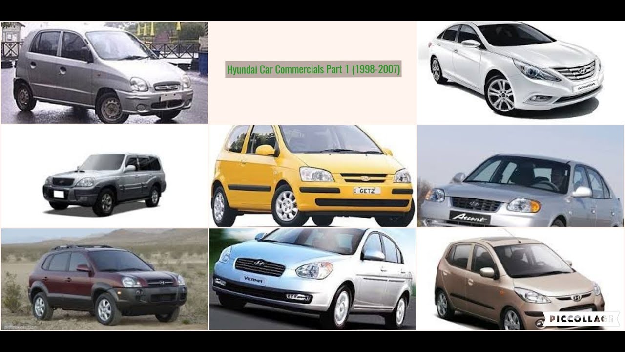 Hyundai Cars TVC Part 1 (1998-2007)