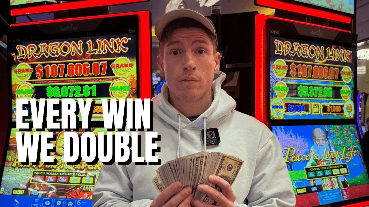 Every Win We Double The Bet - High Stakes Slots Hard Rock Tampa