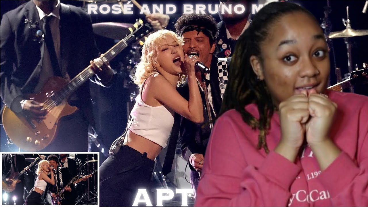 BRUNO MARS & ROSÉ 🖤💿 - APT. GRAMMY PERFORMANCE WOW