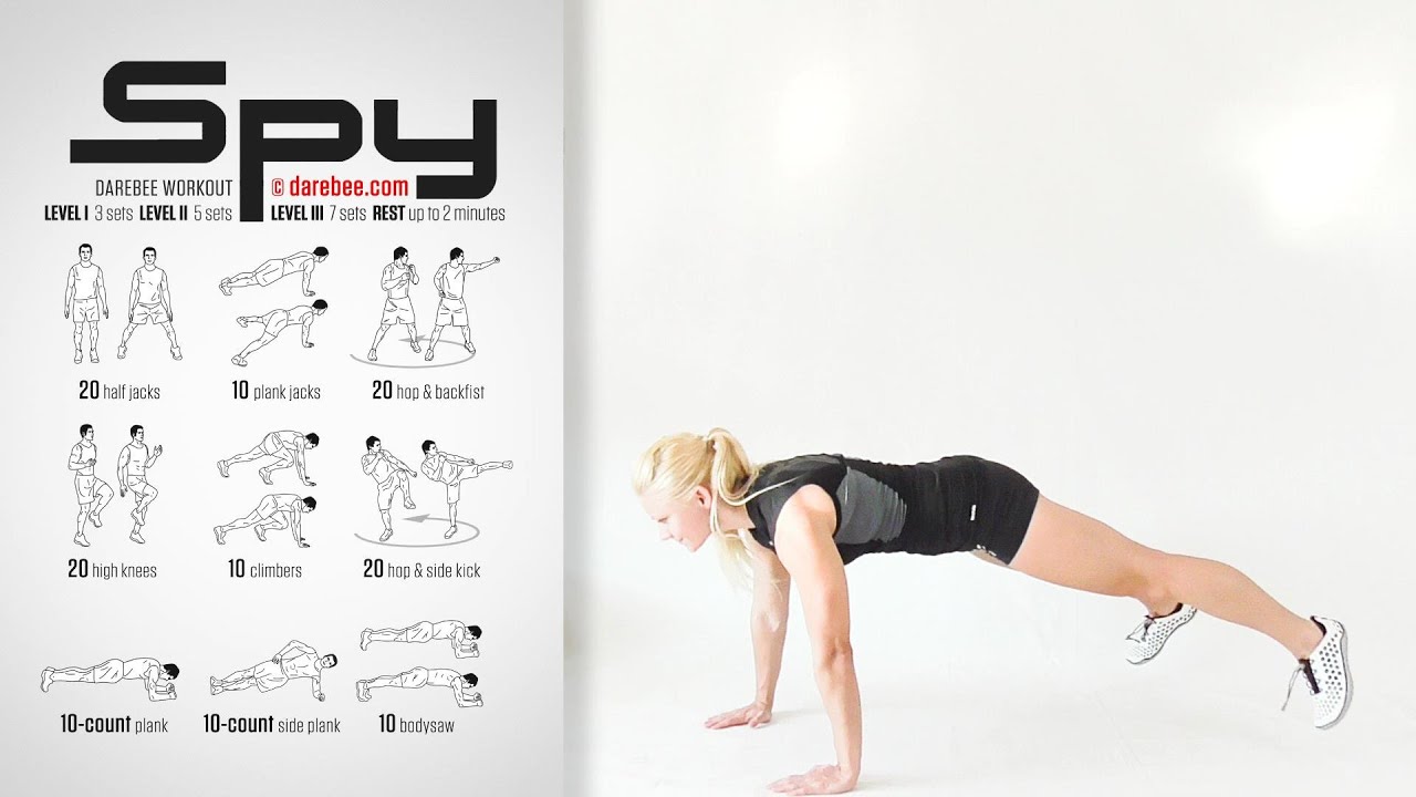Spy Workout [ 1 SET ]