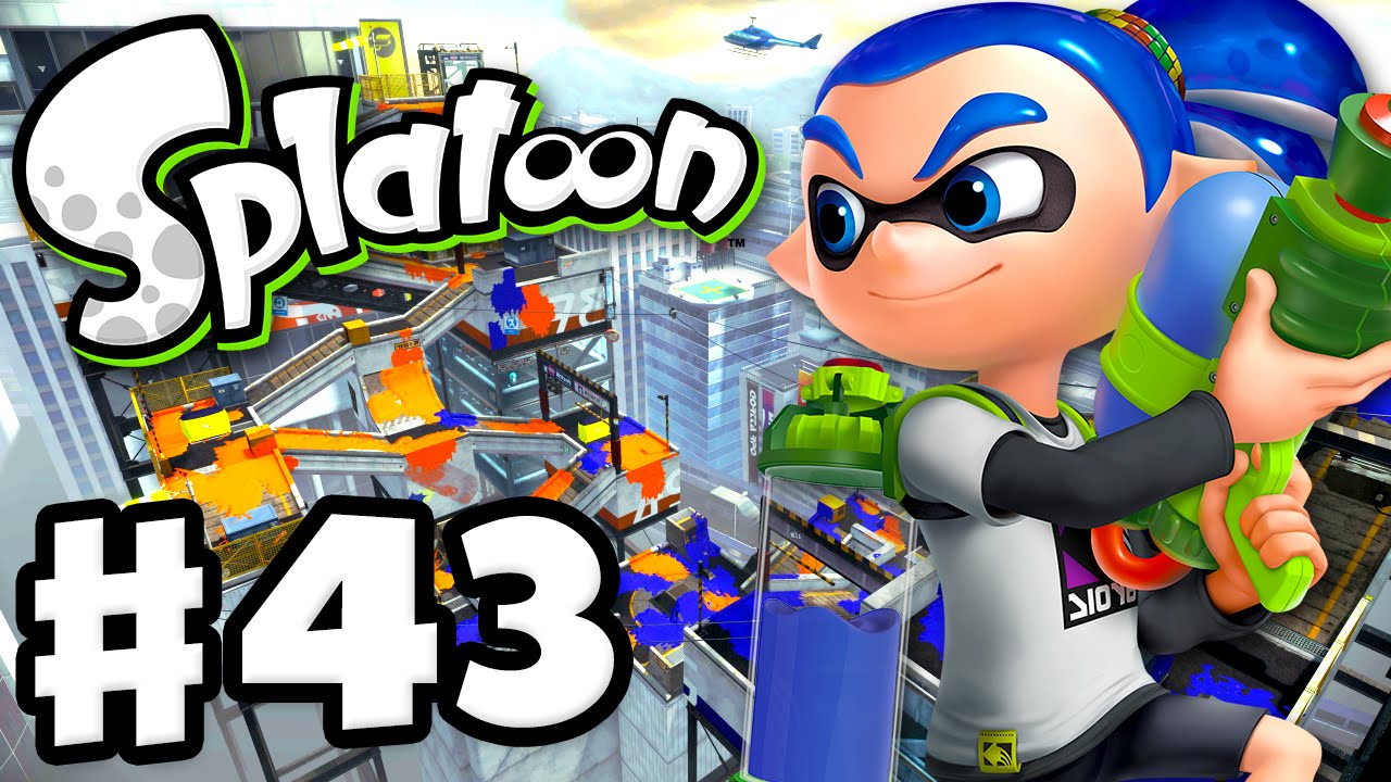 Splatoon - Gameplay Walkthrough Part 43 - Moray Towers! (Nintendo Wii U)