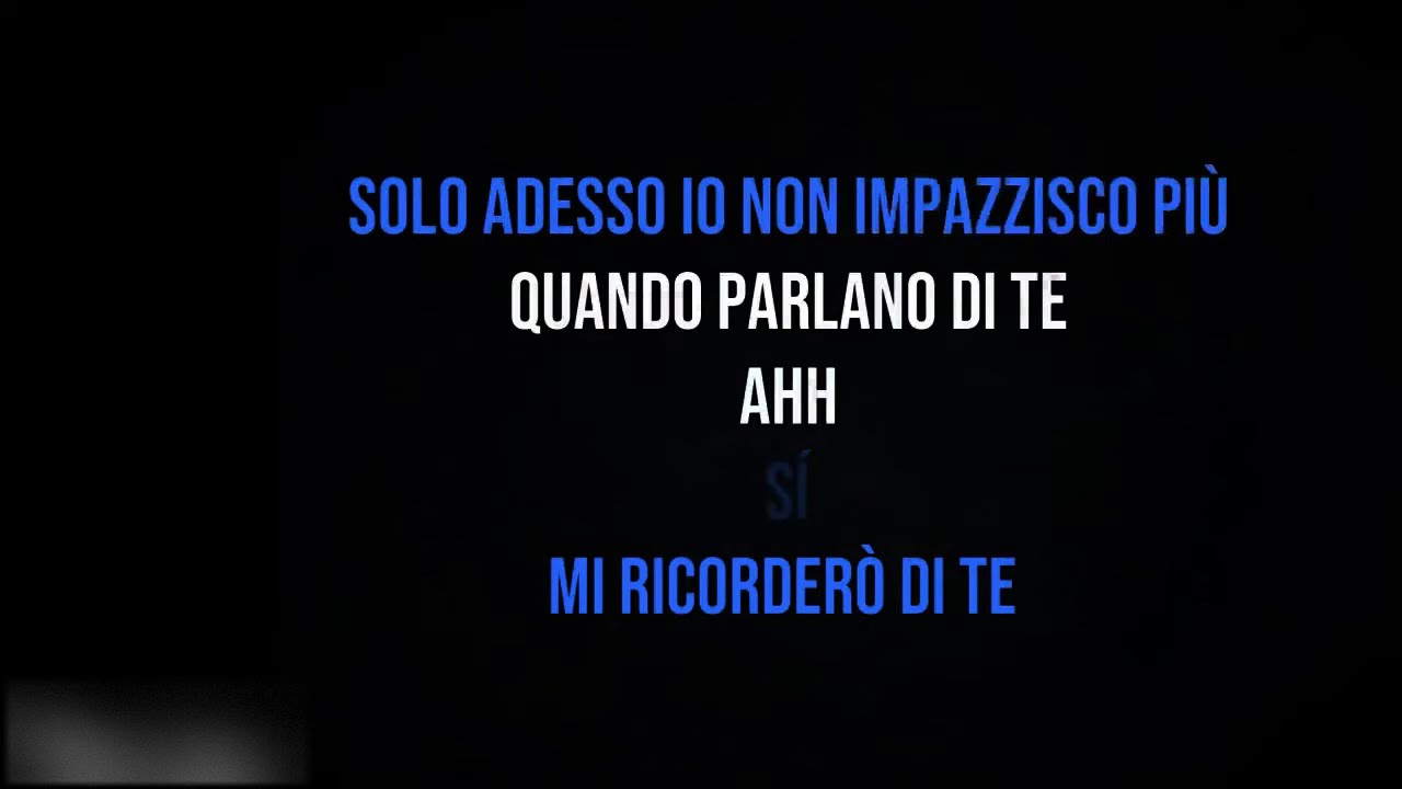 Karaokê - Eros Ramazzotti  - L'uragano  Meri