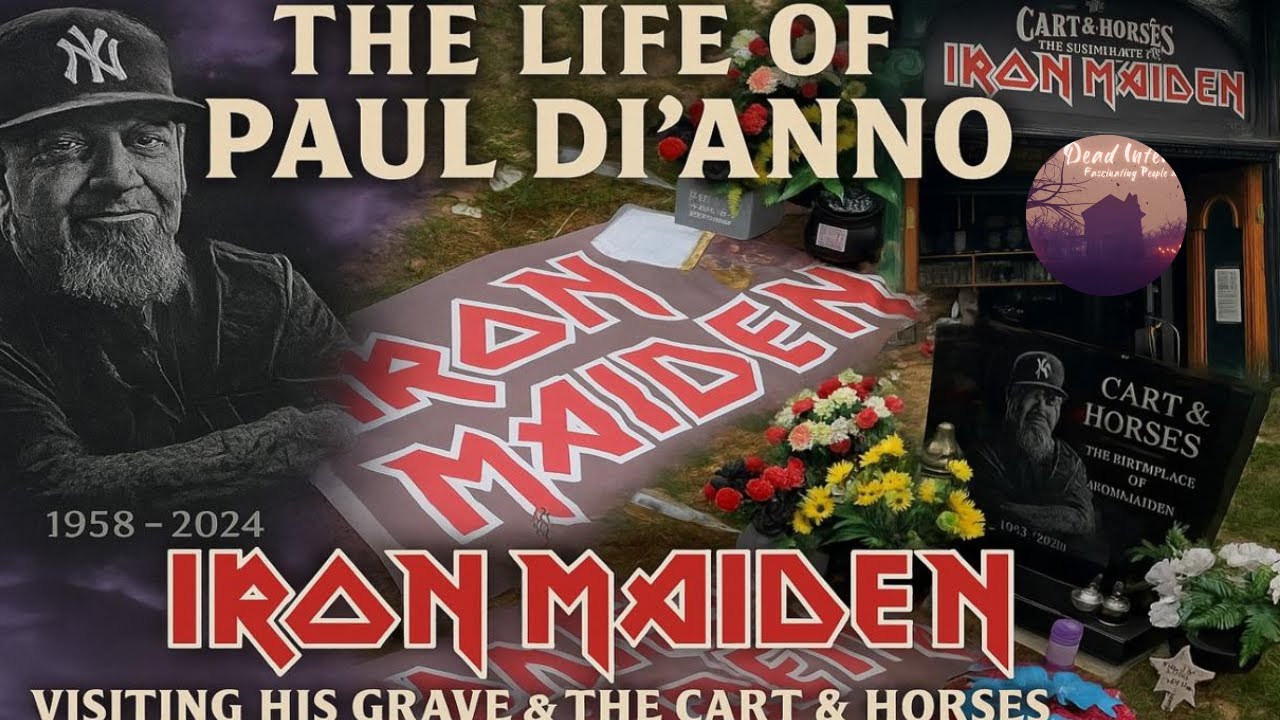 Paul Di’Anno: Iron Maiden’s First Voice | Grave, Red Lion & Cart & Horses Pub Tour