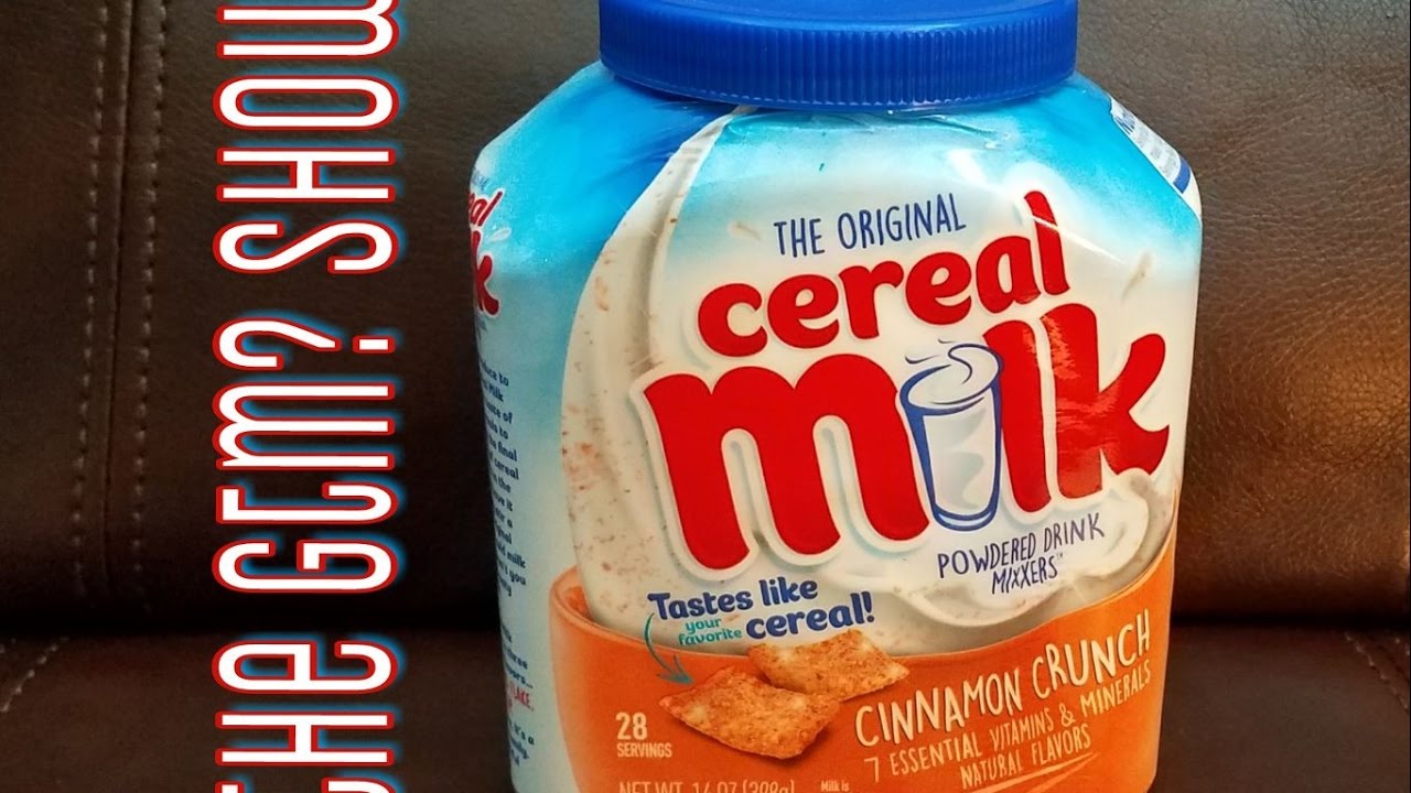 GTM? - Cereal Milk Cinnamon Crunch Powdered Drink Mix