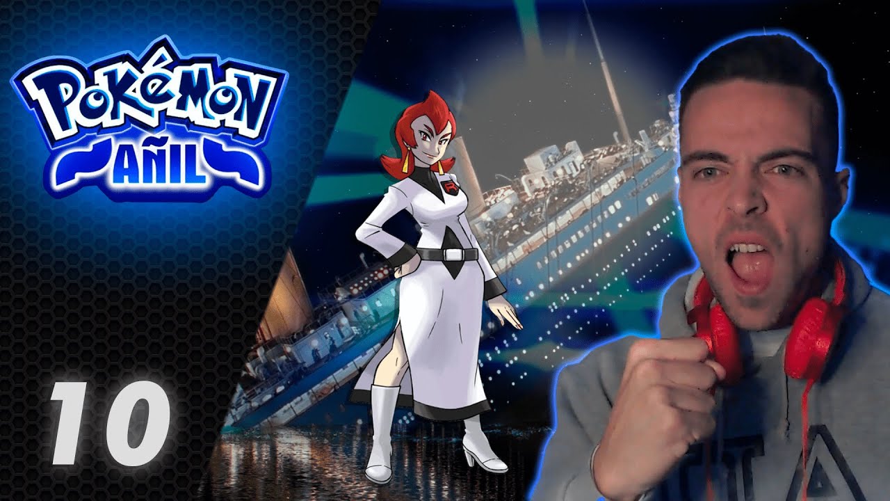 Pokémon Añil Nuzlocke Ep. 10 - ¡CIUDAD CARMÍN! ¡NOS RUSHEAMOS EL TITANIC!
