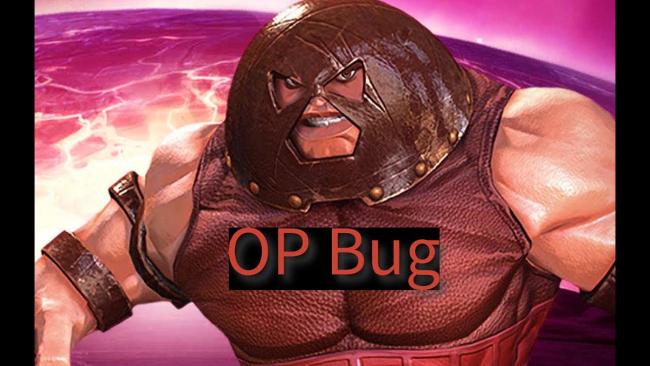 Juggernaut's OP Positive Bug Needs to Be Fixed