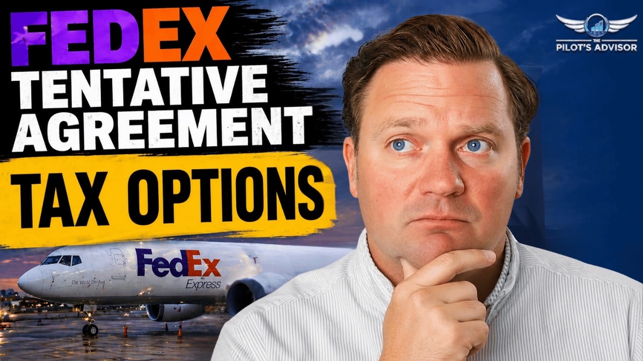FedEx Pilots&rsquo; Guide to TA 2026: The Smart Tax Moves