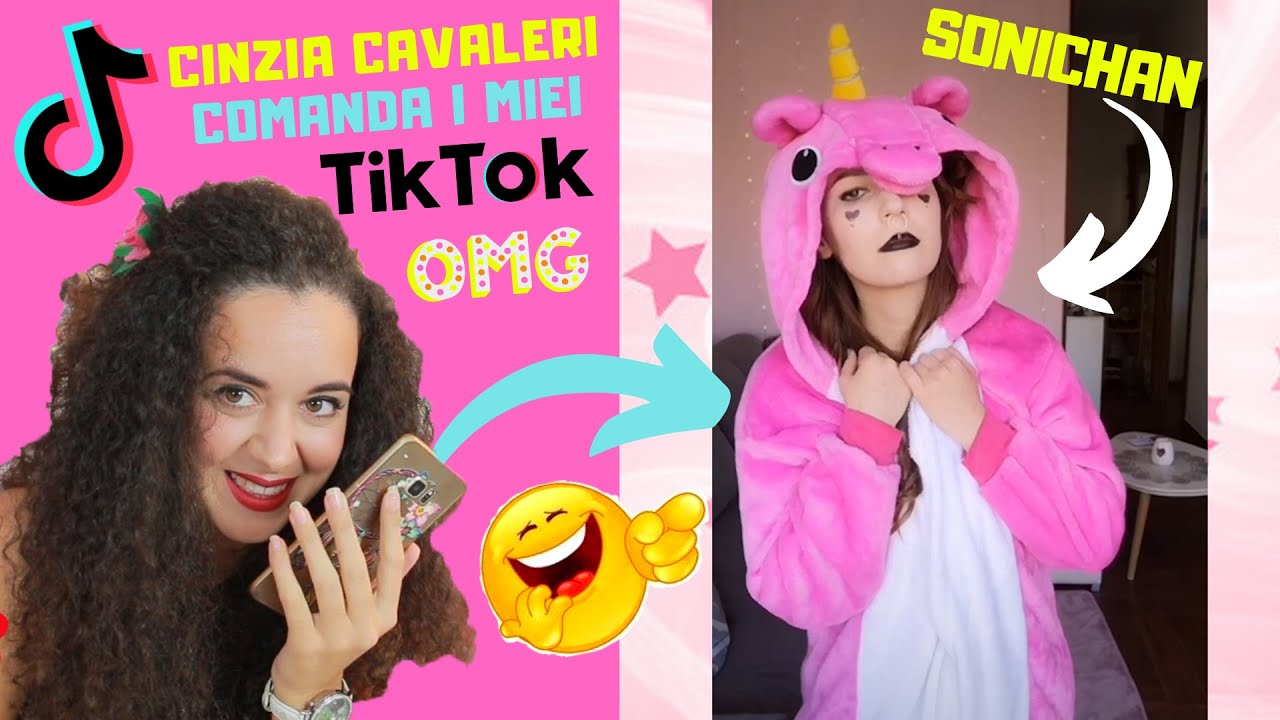 @Cinzia Cavaleri COMANDA I MIEI TIK TOK! *Sonichan vs Cinzia la sfida!*