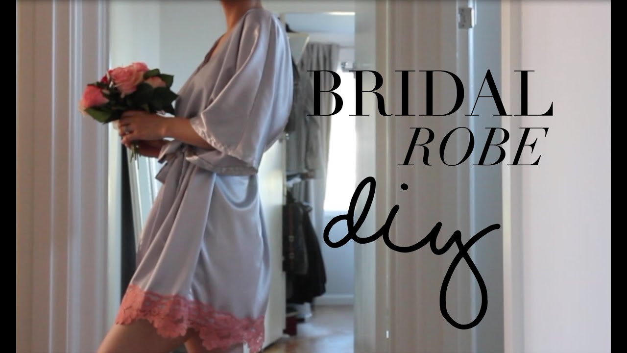DIY Bridal Robe