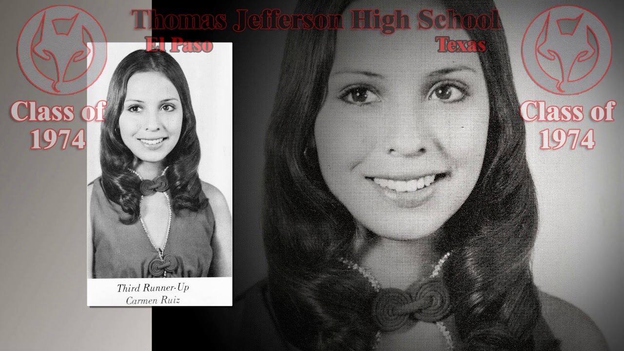 Jefferson HIgh School Beauties 1974 El Paso, Texas