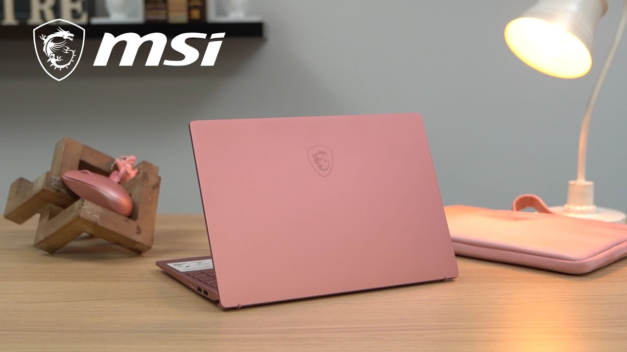 Rose Pink Prestige 14 Unboxing | MSI
