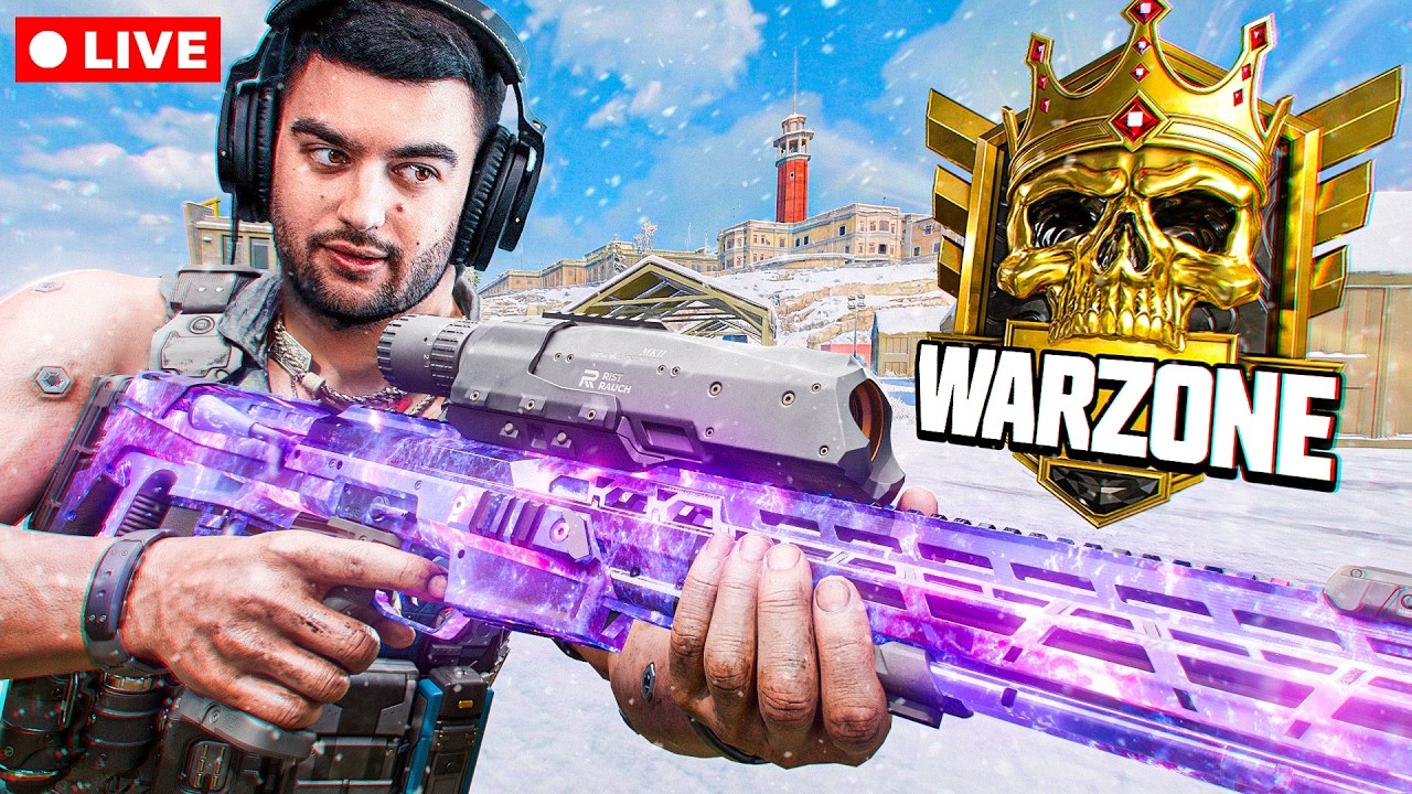🔴LIVE - (7/25) UNLOCKING the 25 WINSTREAK CAMO in WARZONE! @ItsBooya