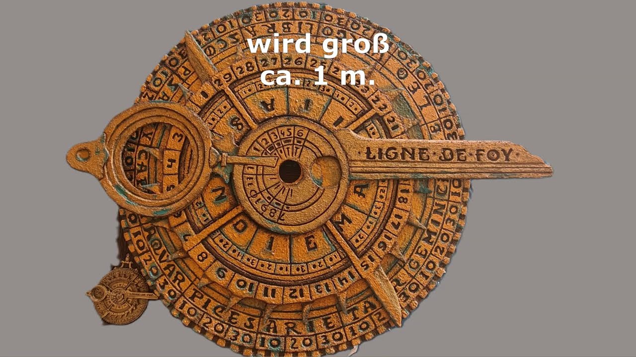 Astrolab für das Haus des Sterndeuters - einmal neu