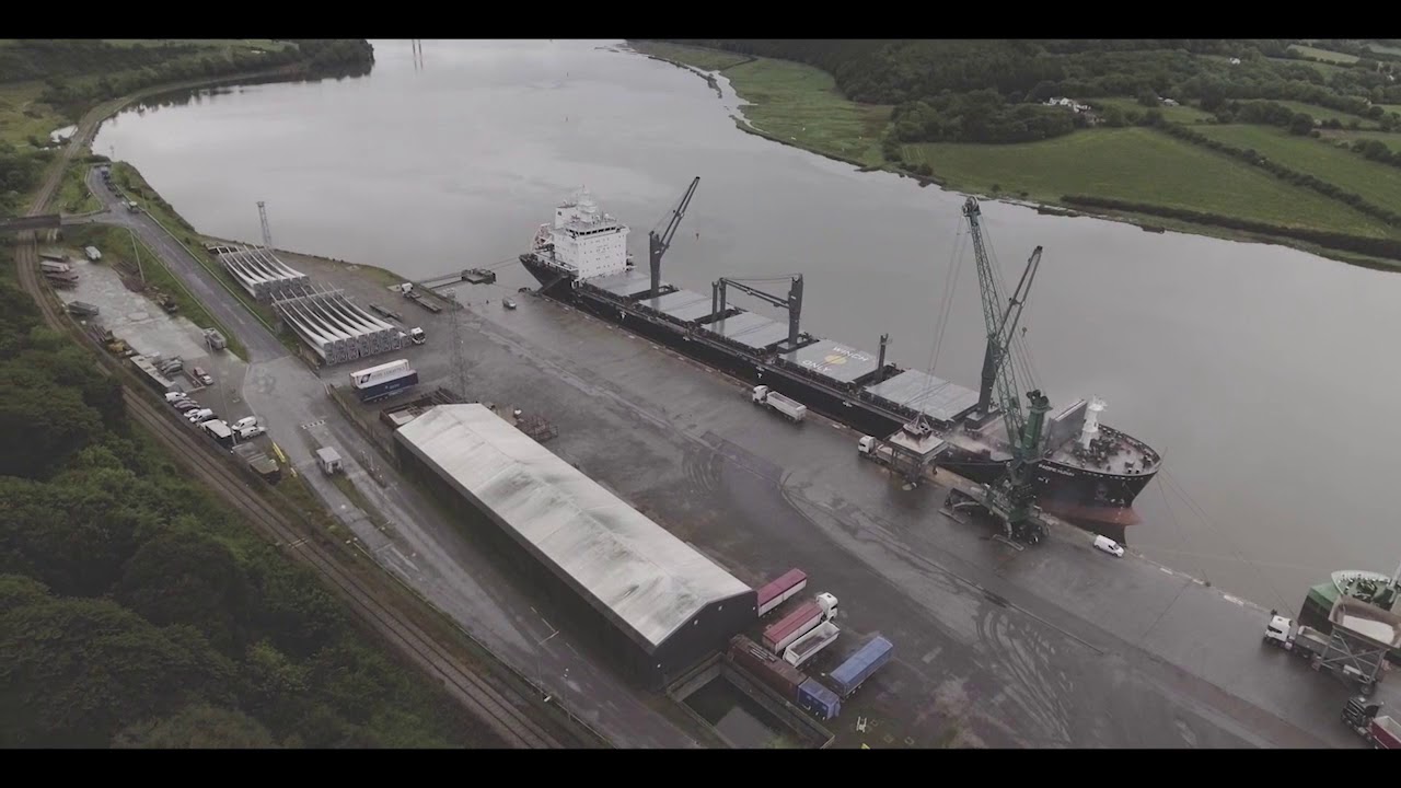 Port of Waterford Drone Footage
