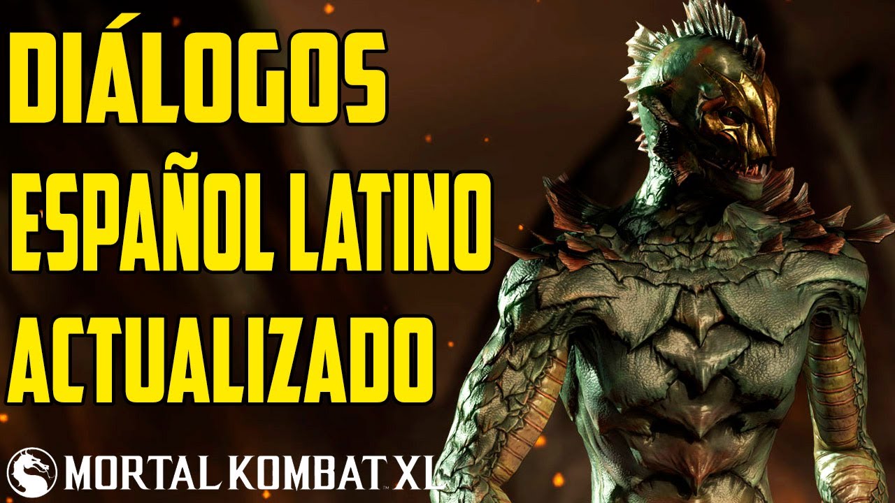 Mortal Kombat XL | Diálogos de Reptile en Español Latino | Actualizado |