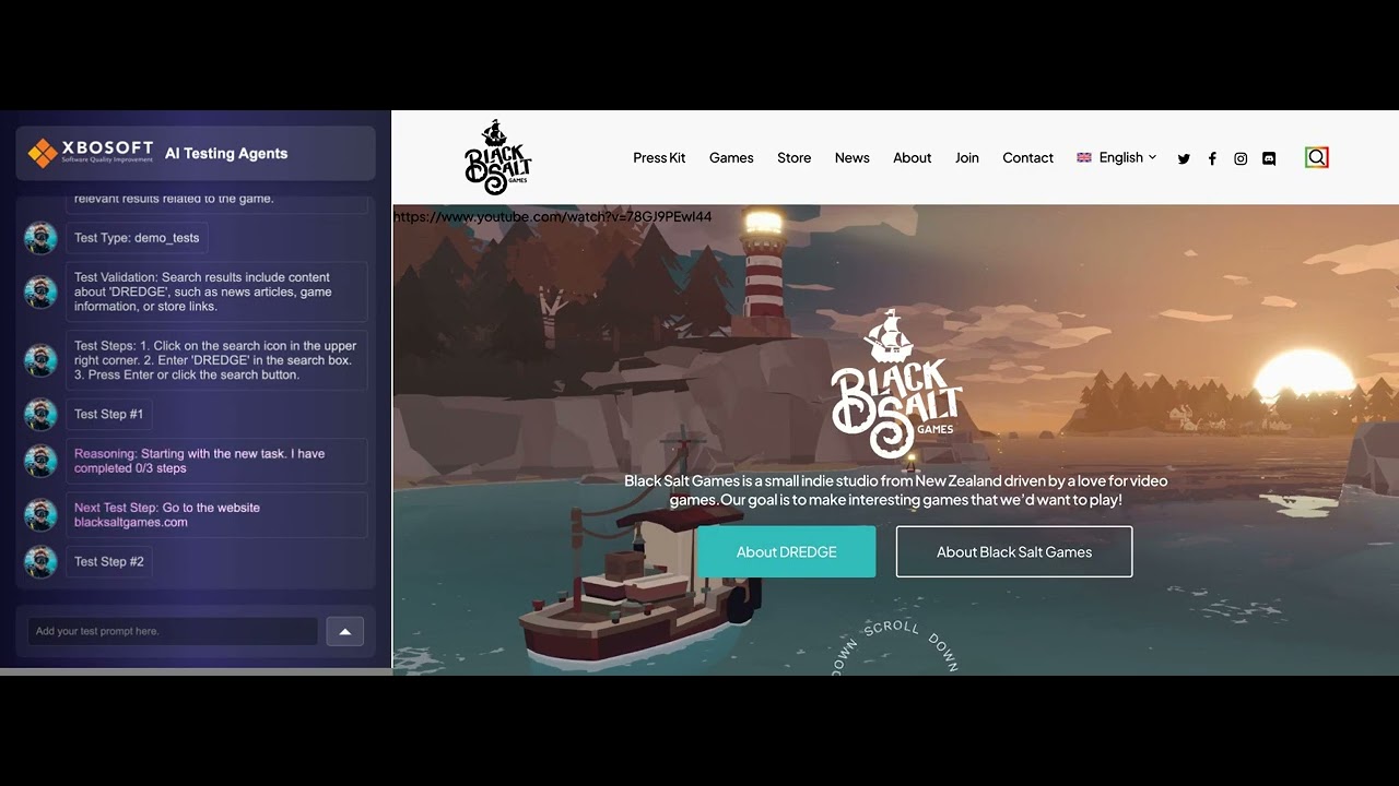 Testers.ai Demo: Black Salt Games