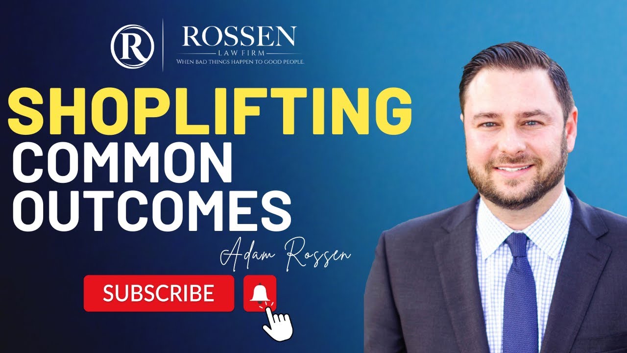 What are Common Outcomes of Shoplifting Cases in the state of Florida?