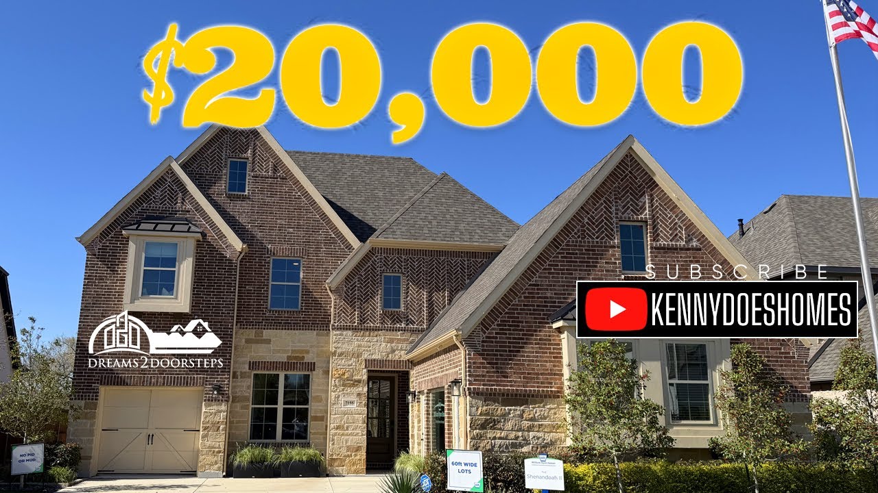4 BEDS, 3 BATH HOME w/ AMAZING INCENTIVES IN CRANDALL, TX! #texas #realestate #home #sale 