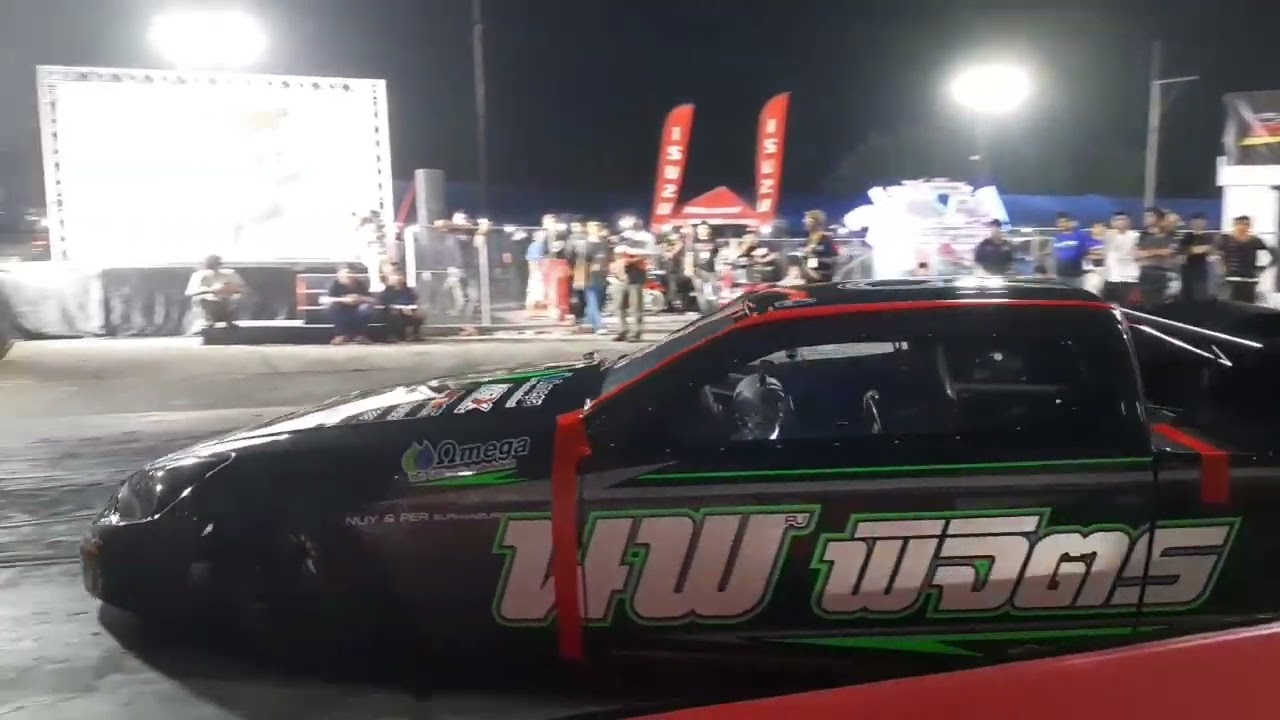 รถเฟรมนพพิจิตรวิ่ง 6.980 หนุ่ย&เป๋อสุพรรณ 402m By isuzu race spirit 2024 BangkokDrag Avenue 3/2/2567