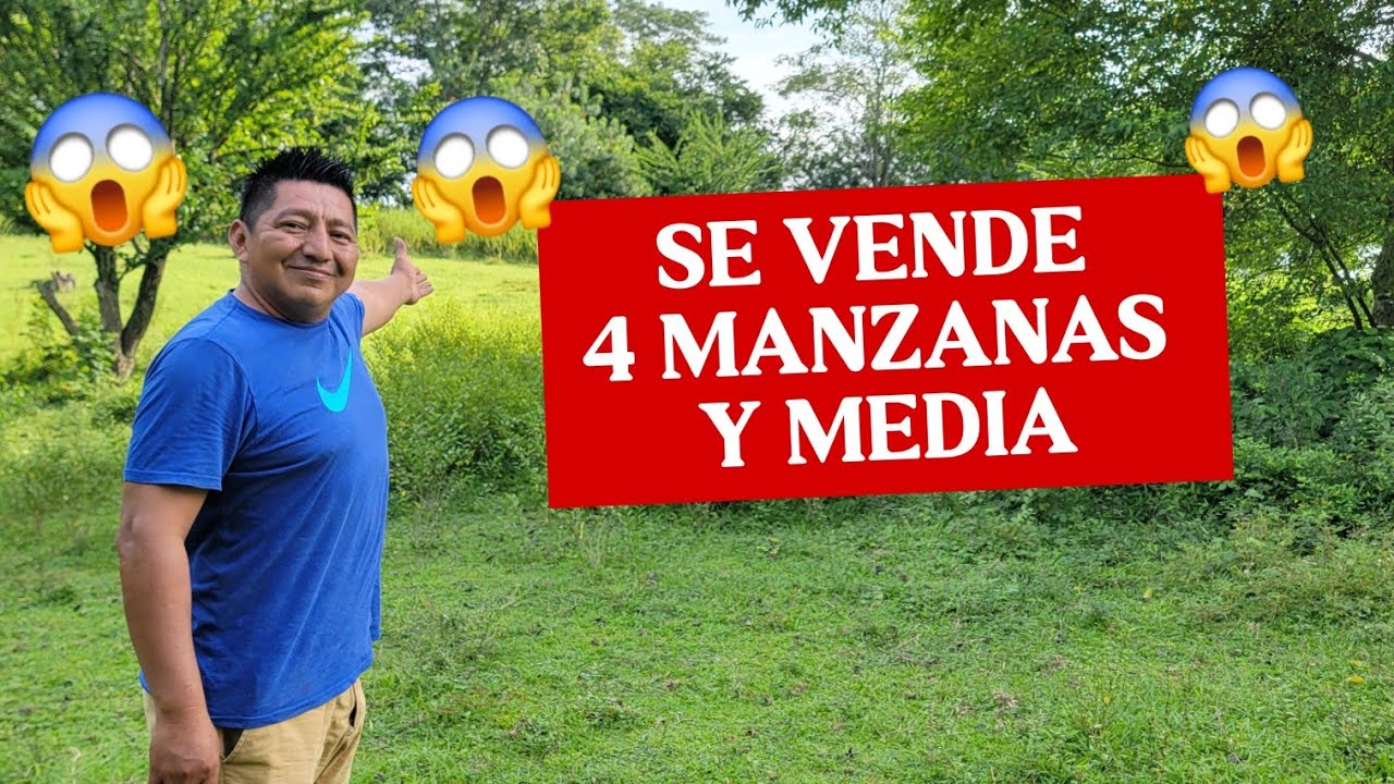 BONITO TERRENO A LA VENTA/Son 4 Manzanas Y Media,SUPER BARATAS,Cerca De Nueva CONCEPCIÓN ESCUINTLA